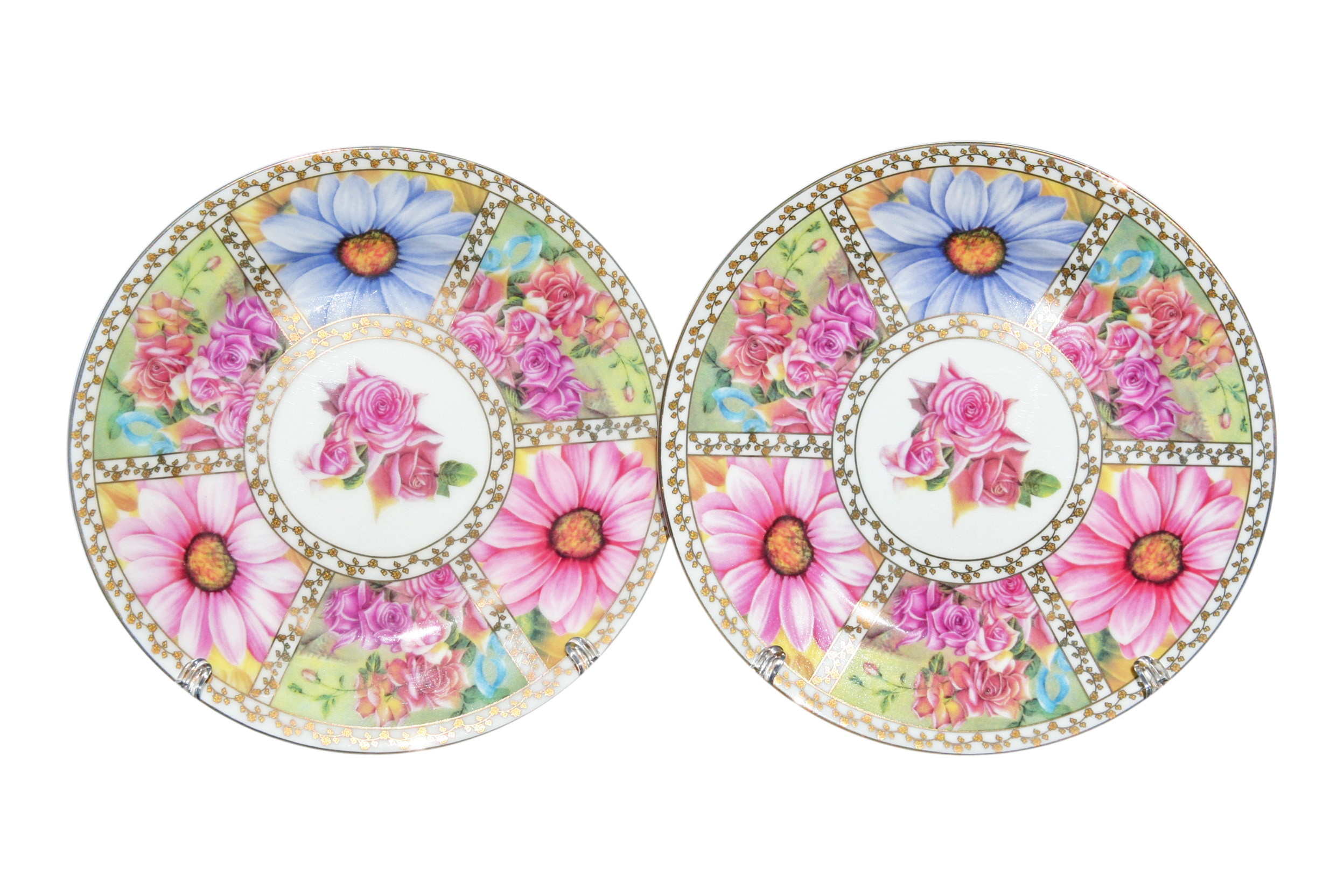 Belle Fleur 2pc Sideplate Set