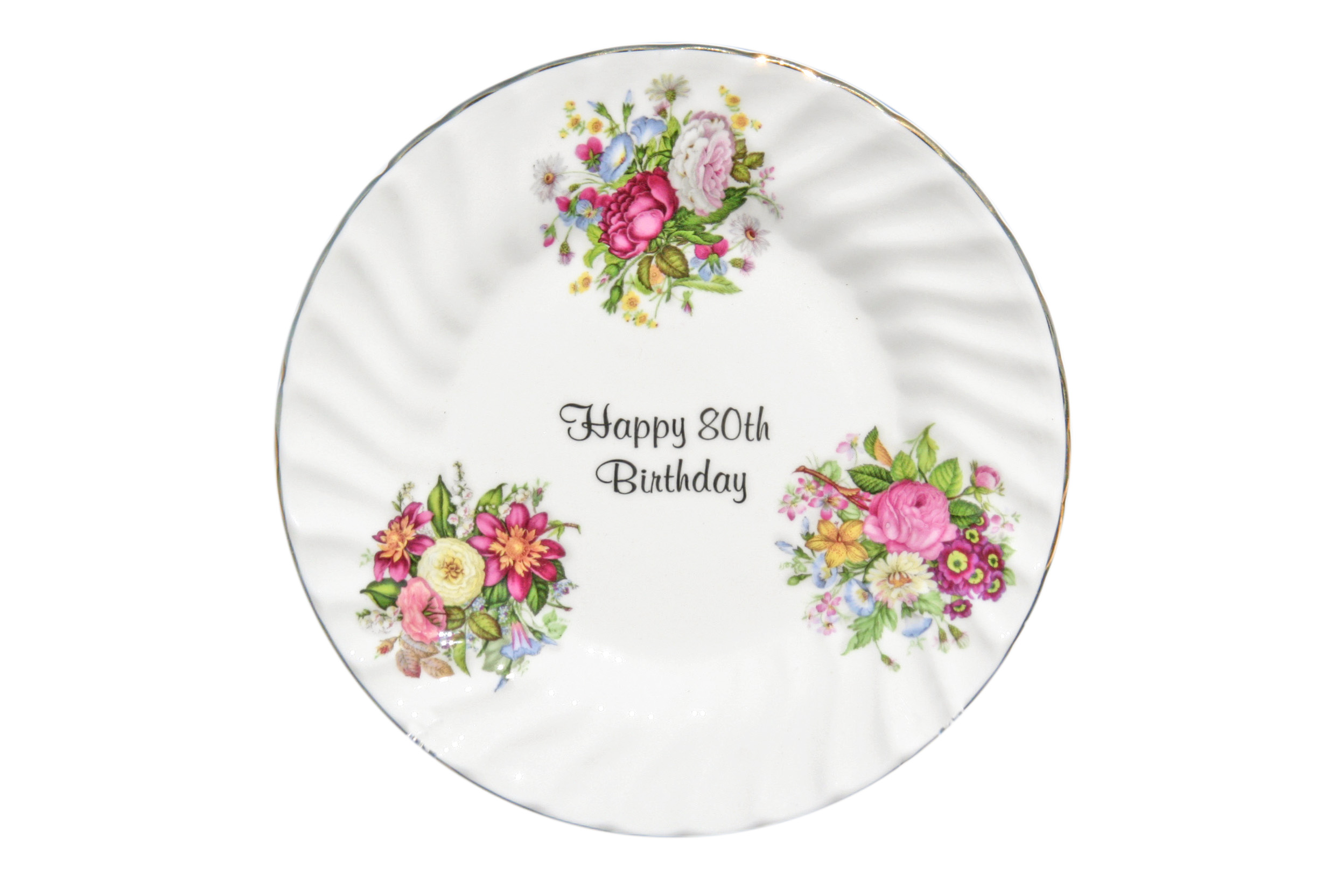 80th Birthday Cake/Display Plate