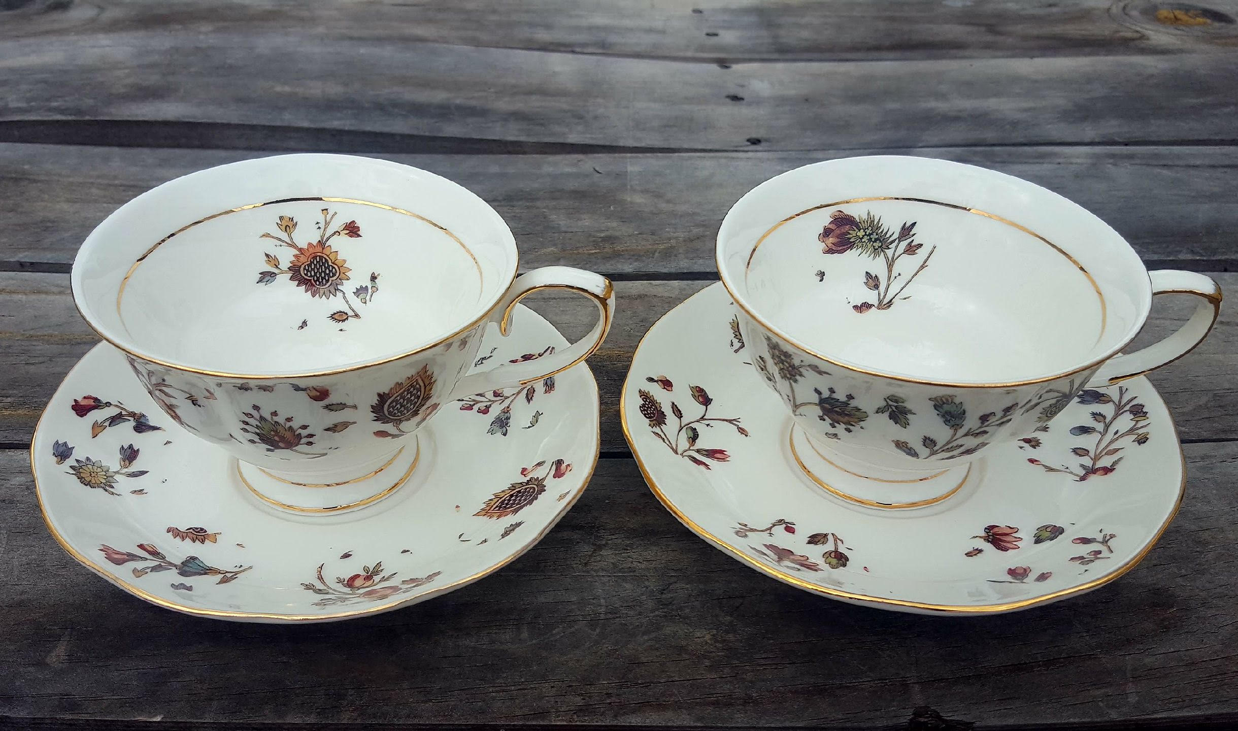 Jennebelle Flower 2 cup&saucer set (Custom)