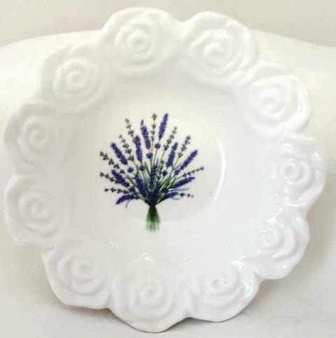 Lavender Bouquet Bowl (Custom)