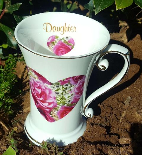 Daughter Tall Beaker Candy Bloom (Custom)