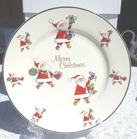 Santa Display Plate Merry Christmas (Custom)