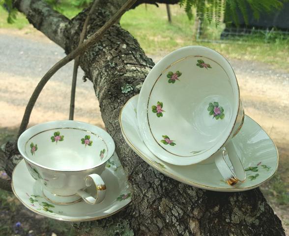 Shamrock Cup & Saucer Set (Custom)