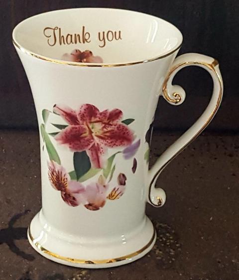 Thankyou Tall Beaker LilyRainbow (Custom)