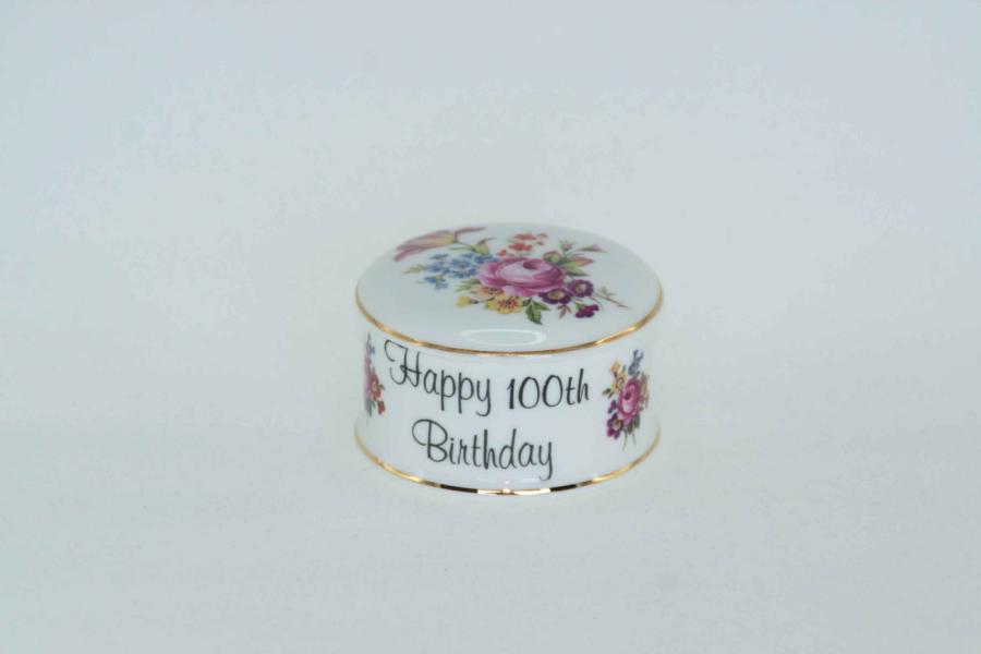 100th Birthday Trinket Box