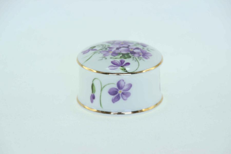 Violet Trinket Box Violet Trinket Box