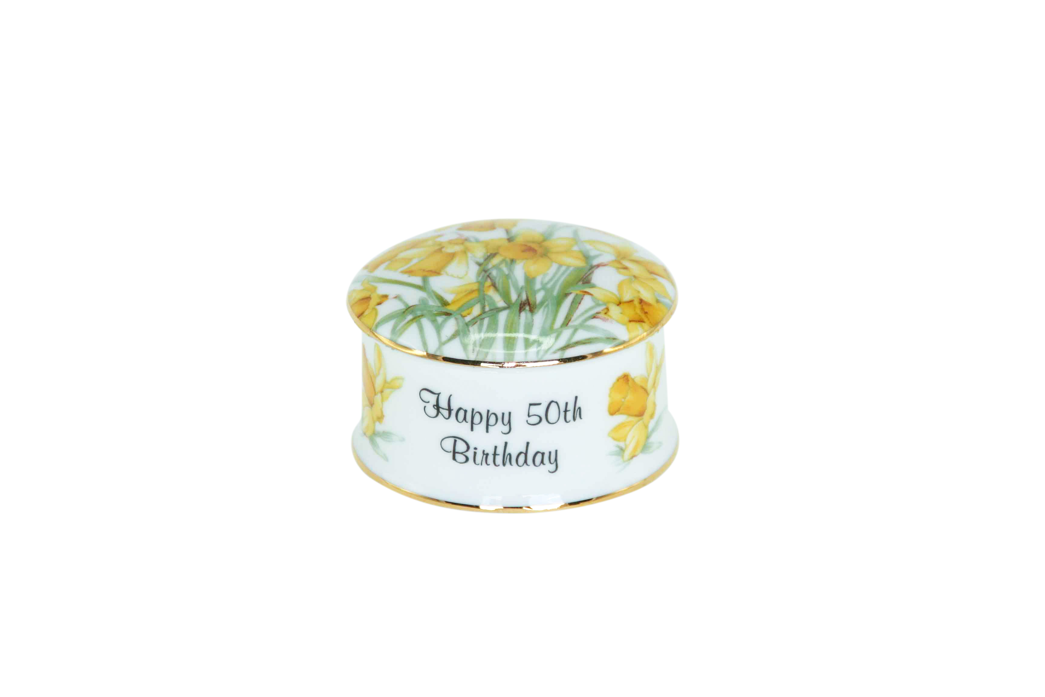 50th Birthday Trinket Box