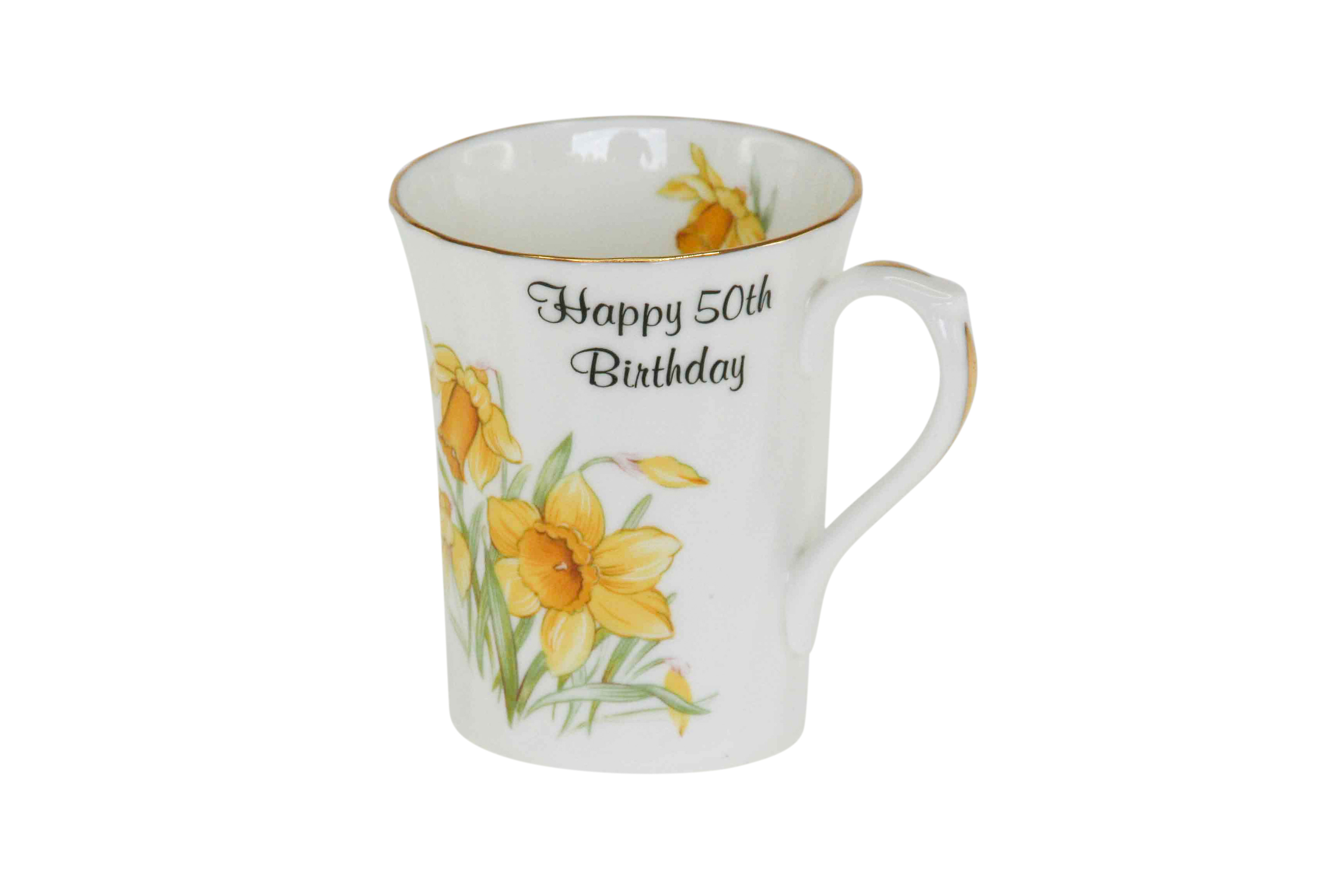 50th Birthday Swirl Mug