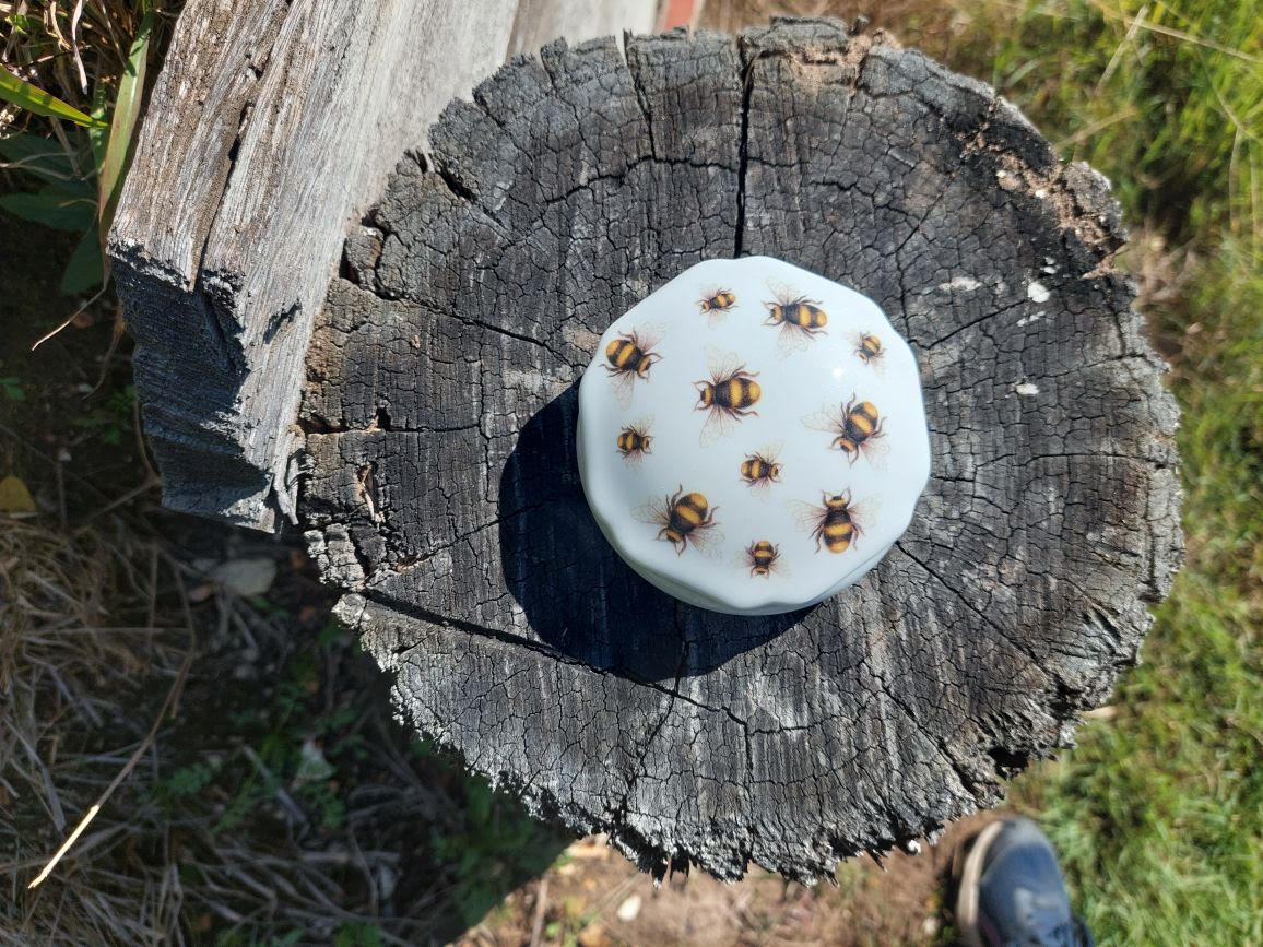 Bees Trinket Box (Custom)