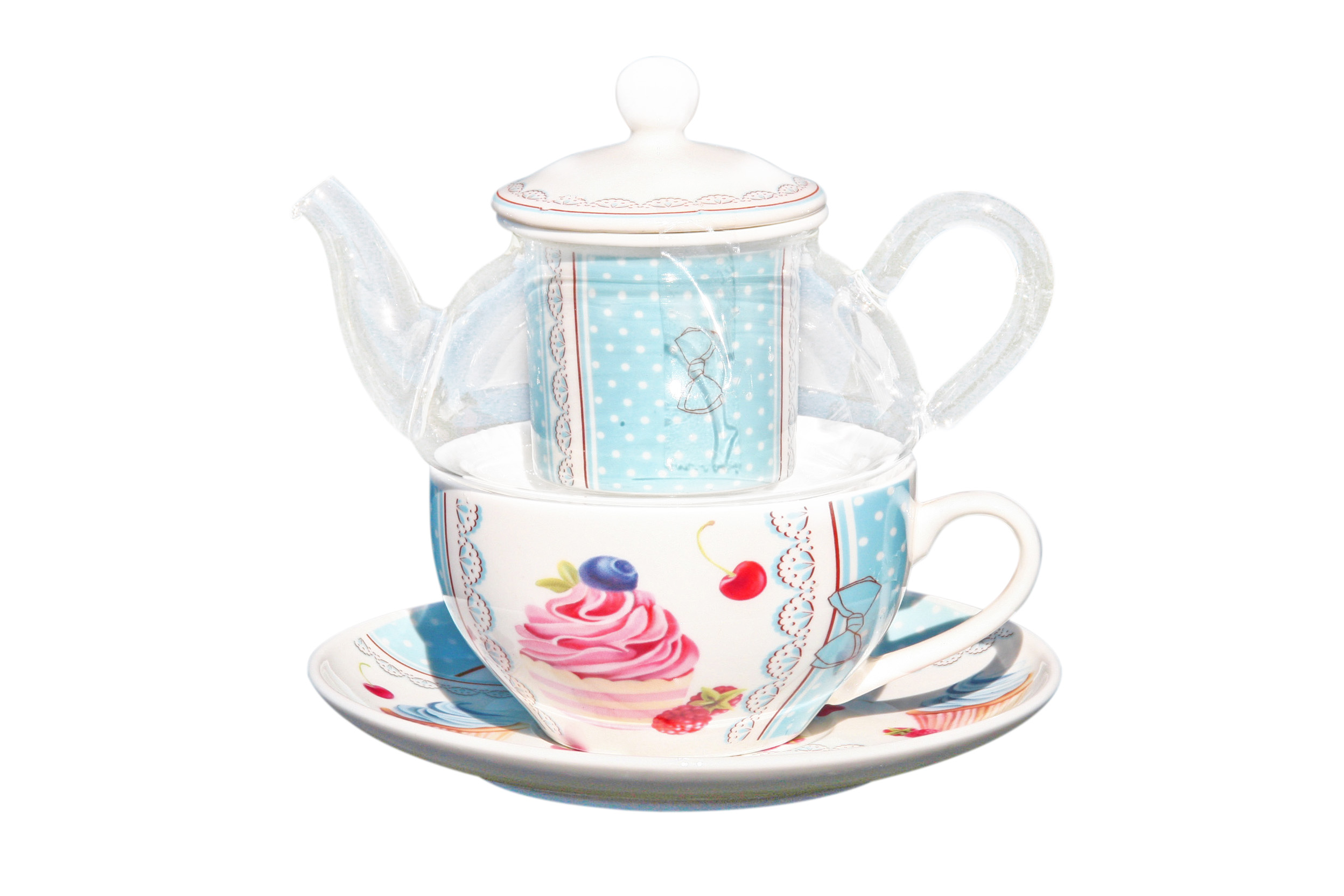 Glass/Porcelain T41 Cupcake Lane