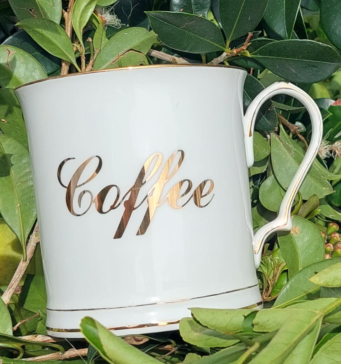 Coffee Tankard Gold (Custom)