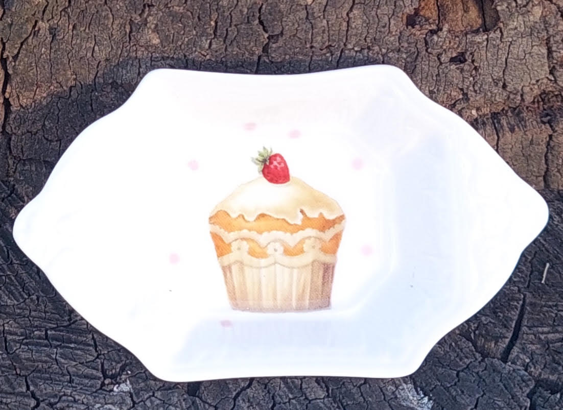 Cupcakes 2 tea tray (Custom)