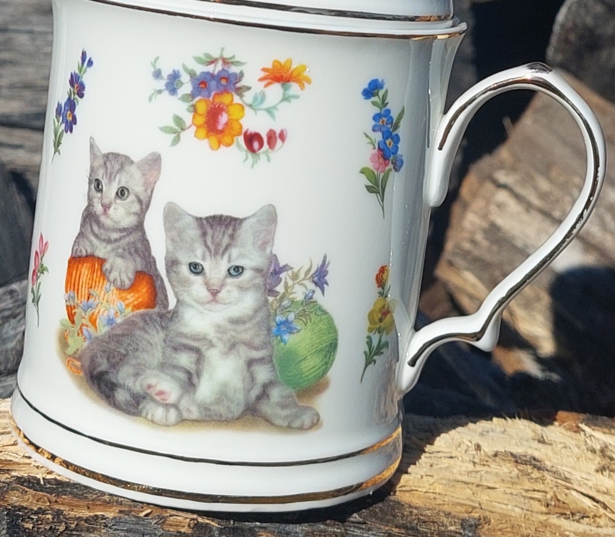 Kittens in the Meadow Tankard (Custom)