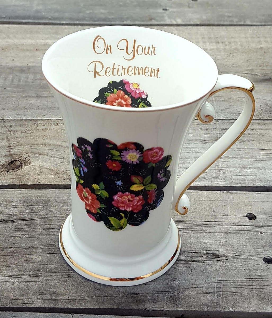 Retirement Charlotte Tall Beaker (Custom)