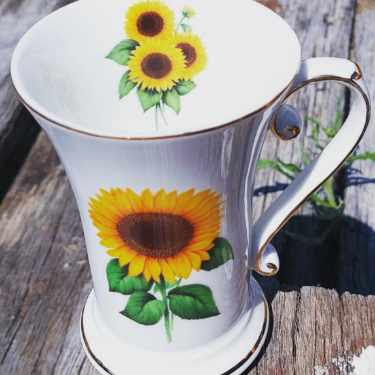 Sunflower Tall Beaker (Custom)