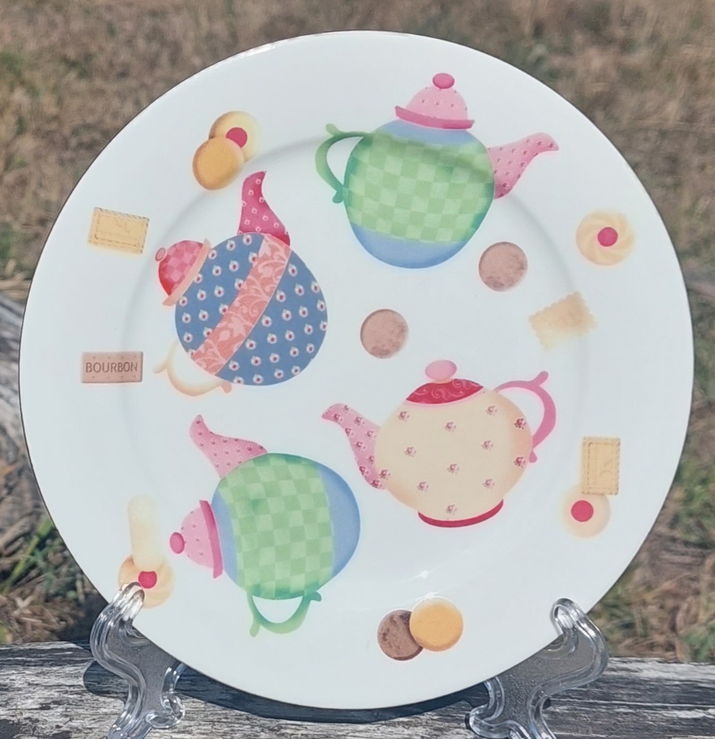 Teapots Galore 6inch Plate (Custom)