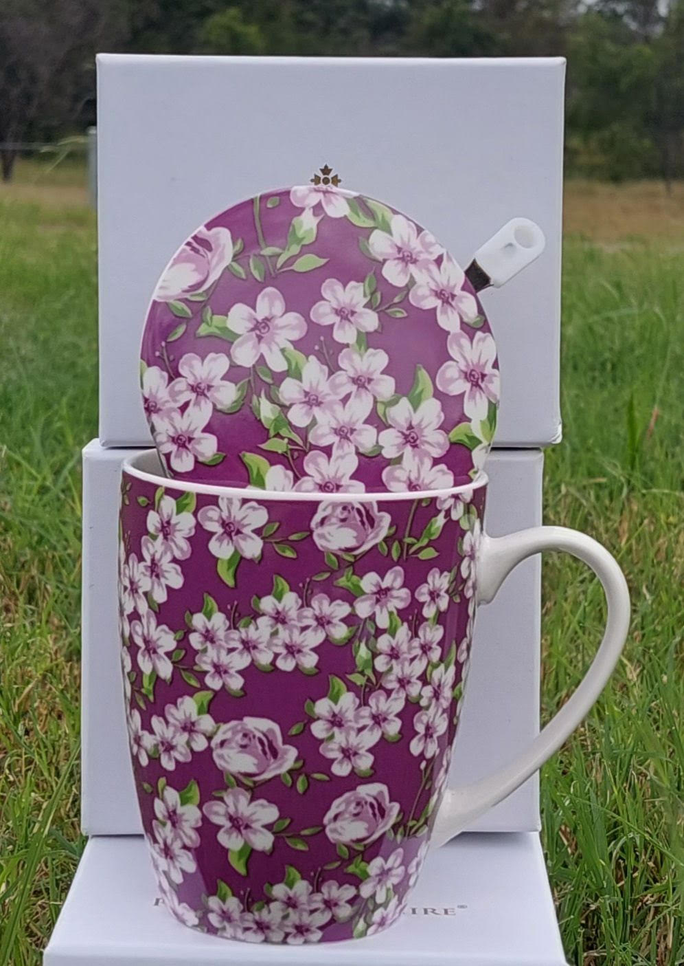 Violet Meadow Infused Beaker