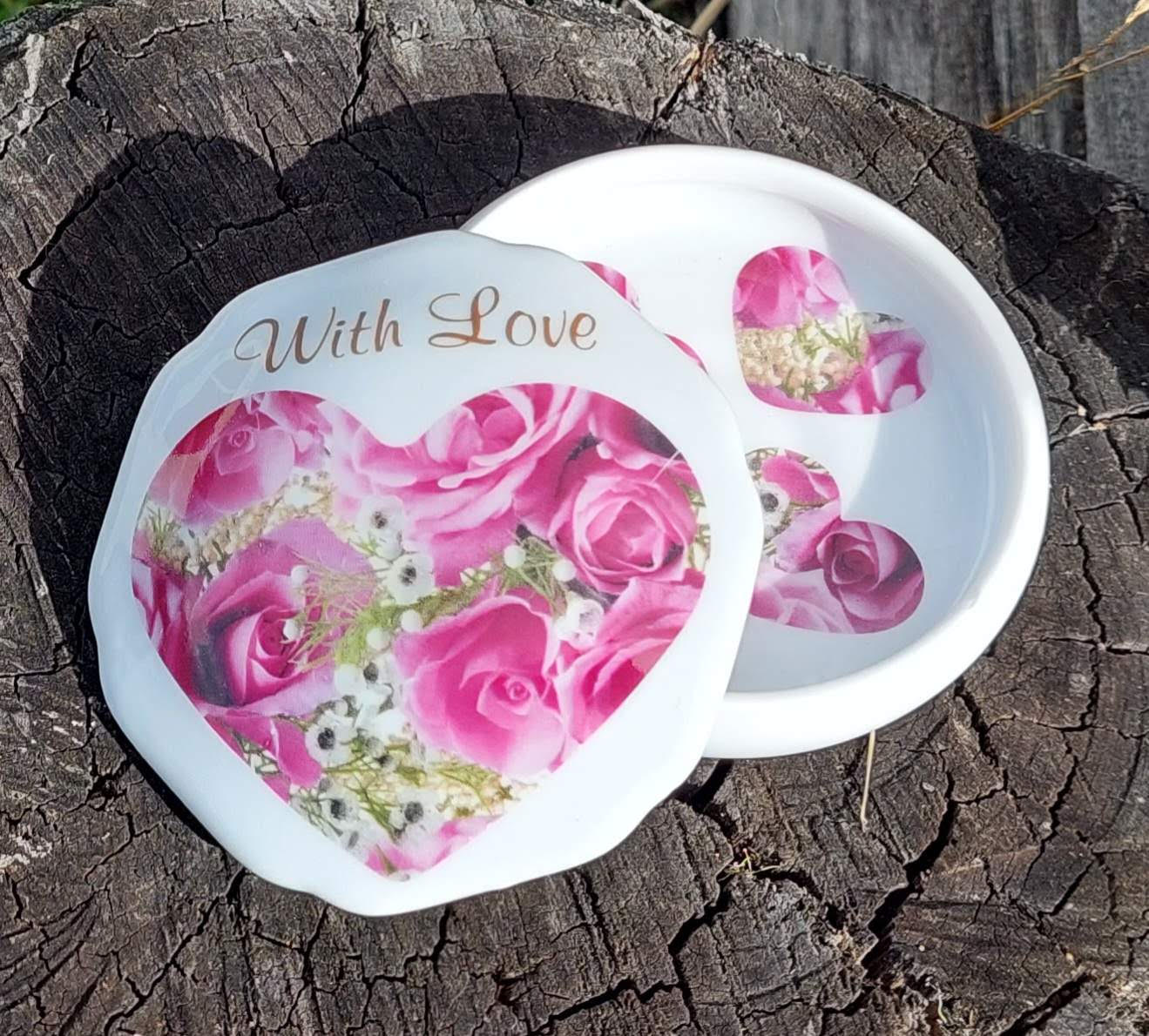 Candy Bloom With Love Trinket Box (Custom)